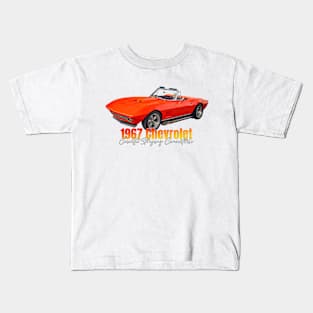 1967 Chevrolet Corvette Stingray Convertible Kids T-Shirt